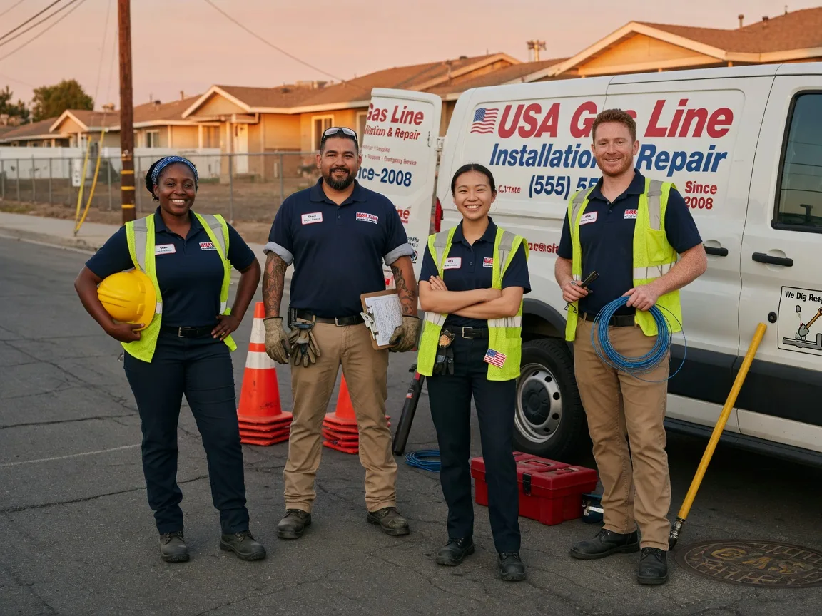 Gas Line Installation company in Osseo, MI
